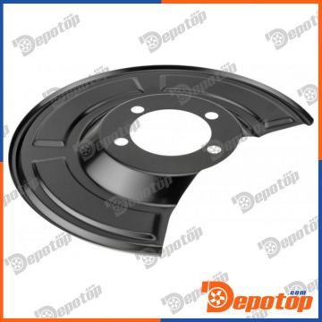 Déflecteur, disque de frein arrière gauche pour TOYOTA | HTO-TY-066, 8183877